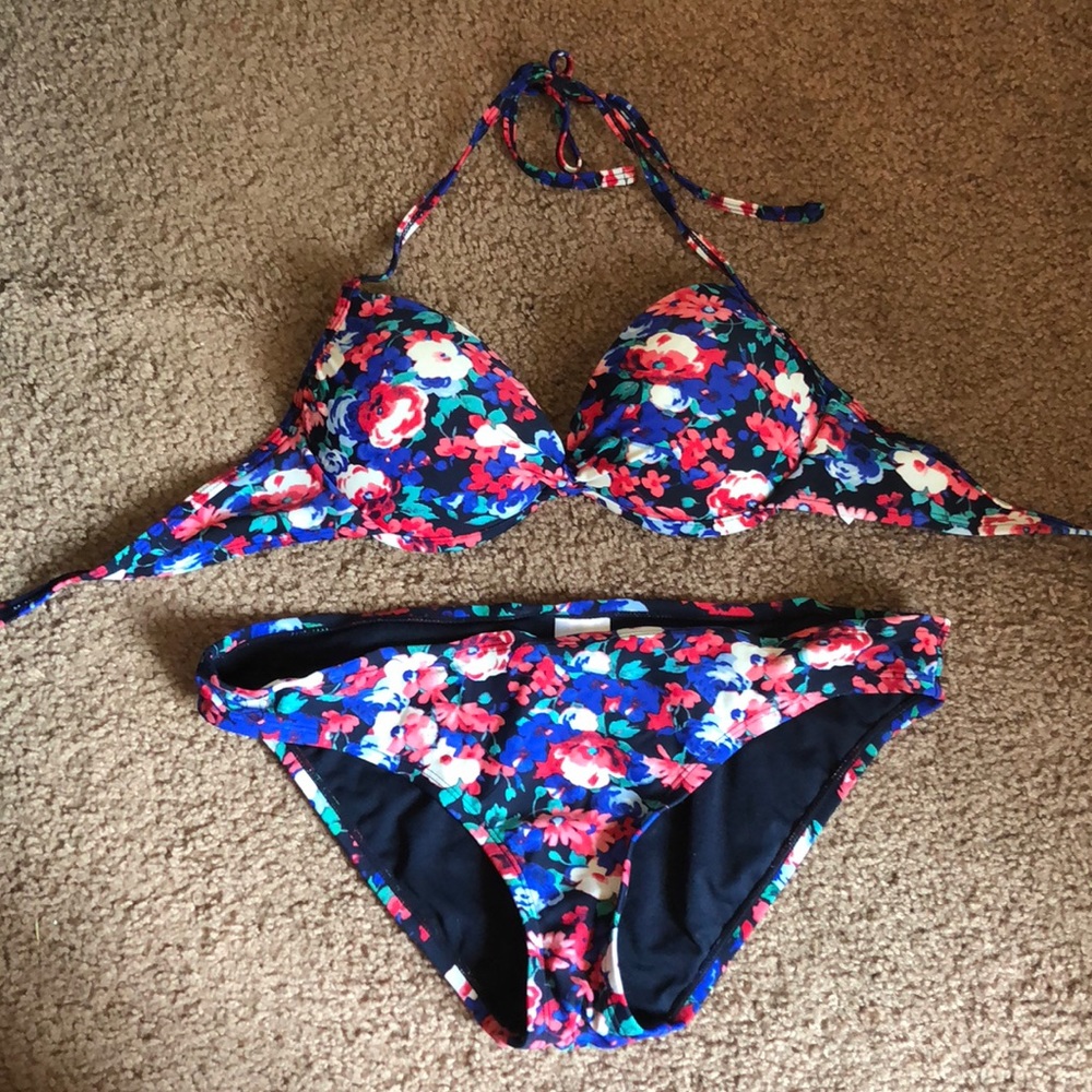 Flower swim suit